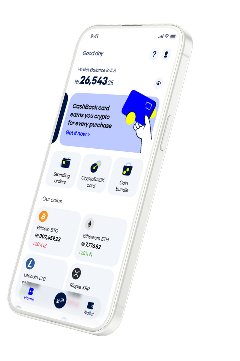 The Bits of Gold app on a phone